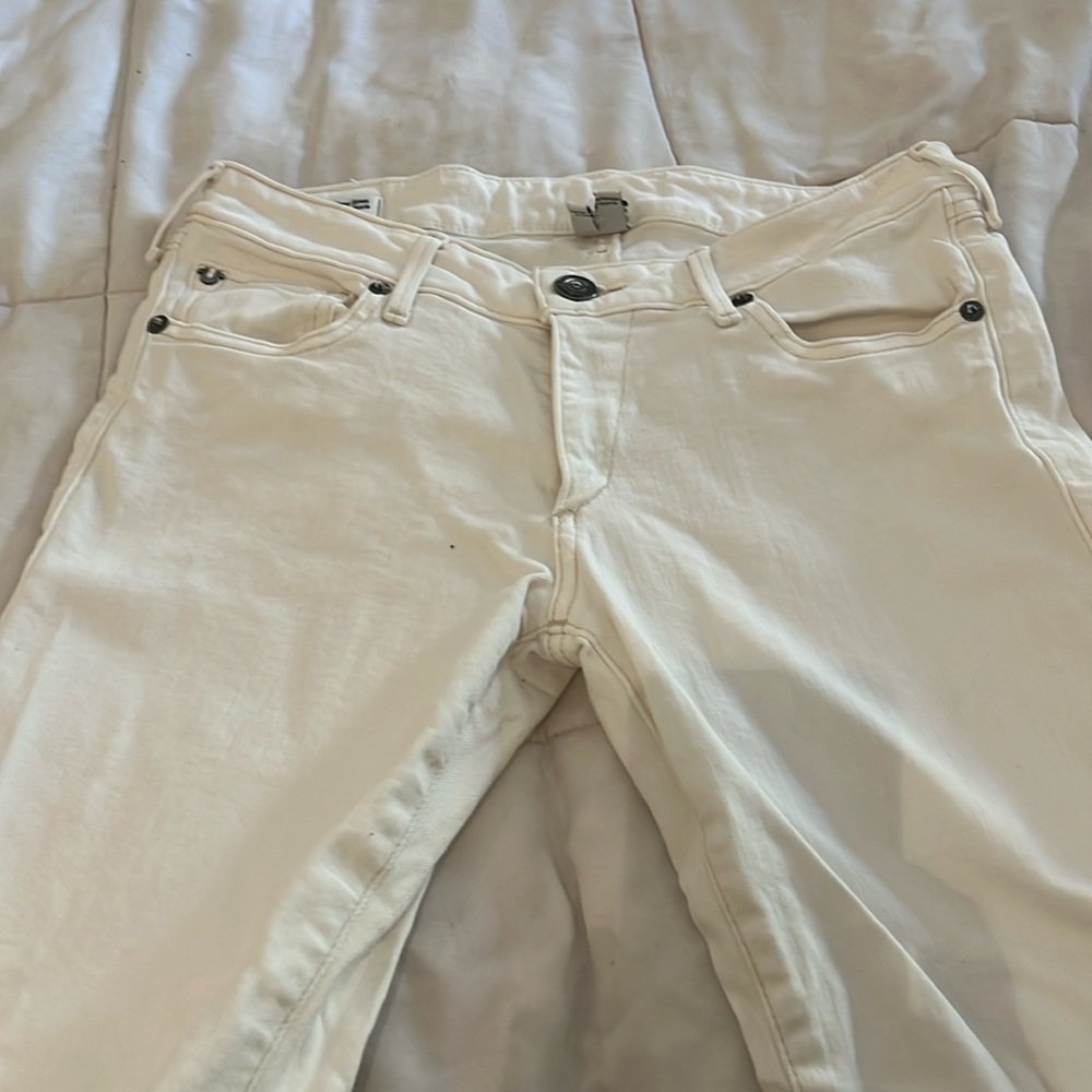 True Religion super skinny stretch low rose jeans